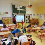 Návštěva budoucích prvňáčků z MŠ Buku